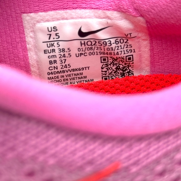 Nike Womens Pegasus Premium Playful Pink Shoes Sz 7.5 New Running HQ2593-602 - Picture 4 of 11